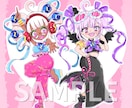 オリキャラ・アイコン等のイラスト描きます 観賞用・スマホ壁紙・挿絵など、ご要望に合わせて制作します！ イメージ4