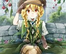 ツイッターなどのSNSアイコン描きます あなたのアイコンを華やかにします！ イメージ3