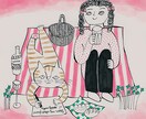 グッズ、挿絵、表紙、web、等のイラスト作製します オリジナリティ溢れる温かみのあるイラストを提供します。 イメージ1