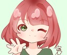 ゆるかわいい女の子のアイコンを描きます 9月いっぱい特別価格！早めの納品を心掛けております。 イメージ2
