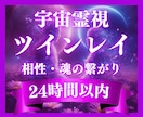 宇宙霊視✧ツインレイ鑑定✧二人の魂の相性を視ます 魂の片割れ｜宇宙霊視で運命のつながりと未来を明らかにします イメージ1