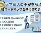 1週間相談し放題！文系大学編入の合格戦略を作ります 小論文対策・大学授業との両立など幅広く相談可 イメージ1