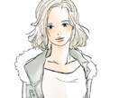 商用利用可！ シンプルな絵柄のアイコン作成します ｜SNSで使える似顔絵プラン .｡.:✽・ﾟ イメージ4