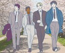 シンプルで、POP感あふれるイラスト⭐︎描きます どの作品にも一筆入魂!よいものを描くために、追求しています。 イメージ1