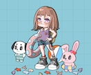 アイコン、立ち絵等、各種キャライラスト描きます SNS、Vtuberさん、ヘッダー、動画・配信、各種活動用◎ イメージ3
