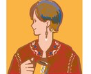 あなたのSNSアイコン描きます シンプルだけど個性的に！発信用イラストにおすすめ イメージ2