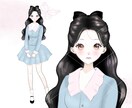 女性受けVtuberパーツ分けイラストを作成します 商用可！納品まで修正無制限で対応！ イメージ4