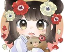 5日納品可能！うるうる可愛いイラストを描きます 早期納品&キラキラ可愛いイラストを目指しています！ イメージ1