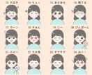 5名様限定1000円オフ！選べる表情8点描きます インスタ等SNSの投稿に◎やさしい雰囲気で親しみやすさUP！ イメージ4