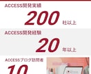 ビデオチャットでACCESSの個人レッスンをします ACCESS開発で分からない部分をピンポイントに学べる イメージ3