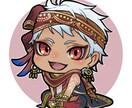 可愛ミニキャラお描きします 自分やオリジナルキャラをミニキャラにしたい方におすすめ！ イメージ3