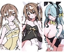 可愛いイラスト描きます かわいいイラストを描きます♩♩♩ イメージ3