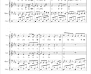 ご指定の楽曲を即日アカペラ用に編曲します アカペラ楽譜でお手元に(ボカロ・ロックバンド曲大歓迎) イメージ4
