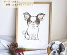 にゃんこの似顔絵オーダー承ります ～ゆるいけど、水彩画だから出せる優しいタッチでお描きします～ イメージ6
