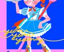ポップでパッと目を惹く人物やシーンを描きます 挿絵やWEB、グッズなど幅広い媒体に対応します！ イメージ2