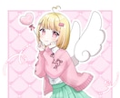 ゆるふわ×かわいい等身キャライラスト描きます ガーリーでふんわりした雰囲気のキャラが得意です！ イメージ2