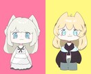 ぽっぷでかわいいアイコン用・SDイラスト作ります 3日以内に納品！シンプルアイコン用イラストをお届け！ イメージ1