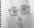 鉛筆画・似顔絵をスケッチスタイルで描きます SNSのアイコンとしても◎他との差別化になりますよ〜！ イメージ5