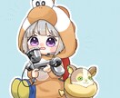 SDイラストお描きします アイコンやスタンプ、配信活動、グッズ制作にご活用頂けます イメージ6