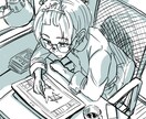 イラストの作成(商用利用OK)します かわいい女の子のイラストを描きます。 イメージ3