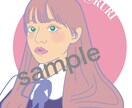 似顔絵アイコン作成いたします こんな印象の人なんだと思わせるカラー使いで作成いたします イメージ8