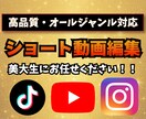 YouTubeなどのショート動画の編集を承ります 現役美大生に動画編集をお任せください！ イメージ1