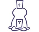 ユニーク＆シンプル◎ 印象に残るイラストを描きます 他にはなく、記憶に残る、ぽつねんとしたかわいさが特徴です。 イメージ2