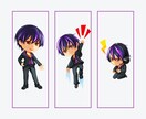 可愛いSDキャラ、ミニキャライラストを制作します ゲーム、Vtuber、アイコン、スタンプなどにも対応 イメージ2