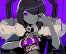 歌ってみたのイラストお描きします かわいい系やかっこいいものも描けます！ イメージ4