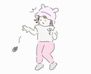 ゆる~い似顔絵、オリジナルイラストお描きします SNSアイコン、プレゼント、思い出に【無料オプション多数！】 イメージ5