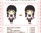商用可能 デフォルメ ミニキャライラスト描きます 動画や配信画面の装飾、グッズ制作などにおすすめです イメージ5