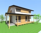 理想の住宅の図面とイメージパースを作成します 設計経験豊富な建築士が作成するハイデザイン住宅をご提案します イメージ1