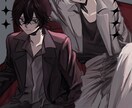 一枚絵や立ち絵、歌ってみたサムネイル等を作成します 納品遅くて2週間以内、最速３日〜歓迎です！ イメージ2