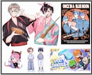 かっこよく映えるイラストをお描きいたします キービジュアルや等身イラストをお求めの方へ イメージ3