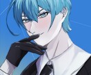 アイコン/立ち絵など好みに合わせた絵をお描きします アイコン、動画、配信、観賞用に！商用利用もOK※別途料金 イメージ1