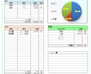 初心者でも簡単！説明書付けます 家事育児で時間がない主婦パソコン初心者帳簿が面倒な方 イメージ1