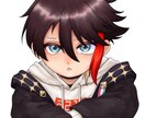 SNSアイコン、一枚絵等！人型～獣まで描きます 通常最短三日での納品可能です！ イメージ6