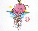 アナログイラストでキャラクターをお描きします 手描きの絵を飾って、ホッコリしませんか？ イメージ2