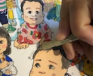 写真からA4サイズのコラージュ原画を制作します 写真10枚をもとに、A4原画一点を仕上げます イメージ2