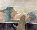 ペットをやさしい水彩で描きます 写真とお話から温かいアートを制作します。 イメージ1