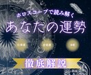 匿名OK【ホロスコープ】今後の運勢を読み解きます 現役編集者が難しい星読みをやさしく解説！ イメージ1