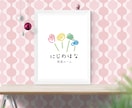 女性向け｜ハンドメイド・教室のロゴデザイン作ります ママ/こども/福祉など人気◎ナチュラルでやさしいロゴデザイン イメージ4