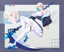 アイコン・立ち絵・一枚絵など制作いたします ご希望に合わせたイラストを制作します！ イメージ6
