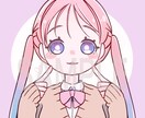 少しだけデフォルメされたかわいいイラストを描きます 手軽にかわいいをどうぞ( ¨̮ )♡ イメージ3