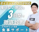ビデオチャットにて”痩せない理由” を教えます 初回ビデオチャットにてカウンセリングと3日間の食事添削 イメージ1