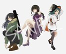 TRPGの立ち絵描きます 全身orバストアップのキャラクターイラスト イメージ2