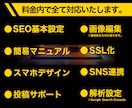 ECサイト｜自分で編集＆運用｜HP作ります SEO&AI検索結果対策｜丁寧なヒアリング｜迅速なやり取り イメージ4