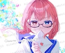 SNSで使えるかわいい＆きれいなアイコン描きます あなたの創作キャラやご希望を元に制作します！ イメージ1