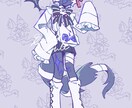 TRPG、V、創作キャラの衣装デザインをします 普段とは別の世界線のアナタをお見せします！ イメージ5
