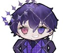 SDキャラクターや3等身キャラクターでございます 配信等でご使用いただいて構いません。使用料含めの値段です。 イメージ1